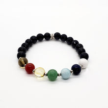 Load image into Gallery viewer, Chakra Bracelet Candle Set (Throat Chakra - Truth)