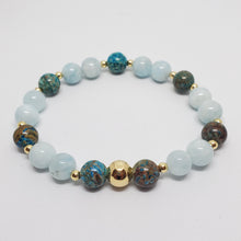 Load image into Gallery viewer, Unisex Bracelet Set of 5 (Turquoise)