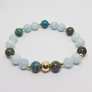 Unisex Bracelet Set of 5 (Turquoise)