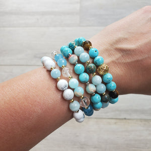 Unisex Bracelet Set of 5 (Turquoise)