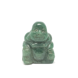 Green Aventurine Happy Buddha