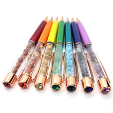 Load image into Gallery viewer, Crystal Intention Chakra Pen